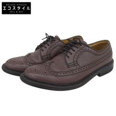 REGAL リーガル グレインレザー ロングウィングチップ ダービーシューズ メンズ ブラウン系 25cm 2585 25