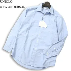 【新品 未使用】 UNIQLO × JW ANDERSON ユニクロ JWアンダーソン 通年★ 長袖 オックスフォード シャツ Sz.S メンズ