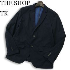 極美品】タケオキクチTK・ジャケット・さらさら・ストレッチ・ネイビー 