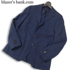 blazer's bank.com スーツカンパニー 通年 背抜き★ REDA生地 イタリア製生地 テーラード ジャケット Sz.170cm-8D メンズ 紺
