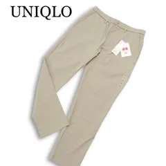 【新品 未使用】 UNIQLO ユニクロ 通年★ ドライEX ウルトラ ストレッチ アンクル パンツ Sz.M メンズ