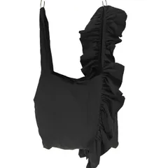 イアパピヨネ ear PAPILLONNER フリルバッグ トートバッグ レディース 表記無 