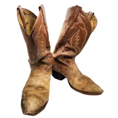 トニーラマ TONY LAMA STYLE 6261 刺繍 レザー ウエスタン ブーツ メンズ  9D