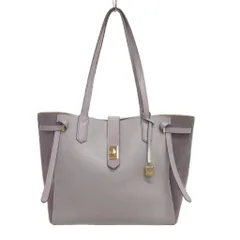 マイケルコース MICHAEL KORS トートバッグ 肩がけ バイカラー 35S9GT6T3T レザー スエード 紫 パープル 鞄