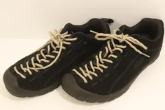 【中古】 KEEN メンズスニーカー 25.5cm JASPER KEEN 25.5cm 黒 ブラック