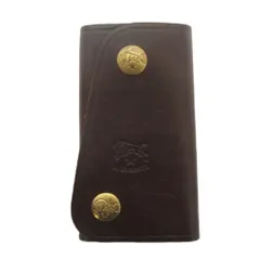 イルビゾンテ IL BISONTE キーケース 4連 レザー 茶 ブラウン 小物