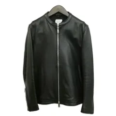 ユナイテッドトウキョウ UNITED TOKYO ラムレザー シングル ライダース ジャケット 1 ブラック