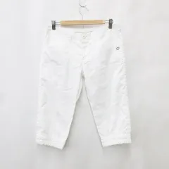 アディダス adidas ゴルフ スポーツウェア パンツ クロップドパンツ ロゴ 刺繍 ホワイト 白 OT/XG