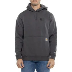 カーハート メンズ トップス シャツ ロゴ パーカー Carhartt 107064 Force Logo Hoodie Factory Seconds Carbon Heather ヘザー