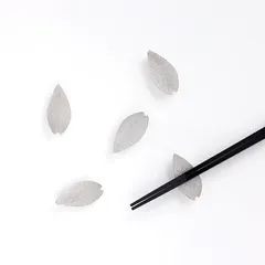 和モダン 桜の花びら 箸置き 5客セット 桐箱入り 日本製 キッチン雑貨 インテリア雑貨 おしゃれ 北欧雑貨 北欧 インテリア 雑貨 MIRAGE-STYLE