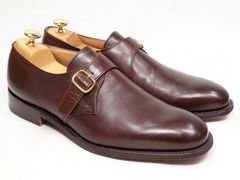 Alden14401☆サイズ7☆コードバン☆バーガンディ☆モンクストラップ 