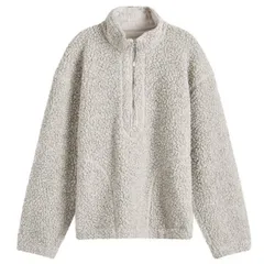 フォーク メンズ アウター ジャケット・ブルゾン フリース Folk Overhead Fleece Greige Curly Wool