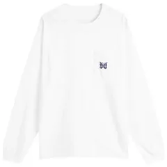 ニードルズ レディース トップス Tシャツ Needles Long Sleeve PocketShirt White ホワイトのサムネイル