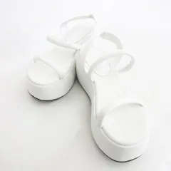 グレイル GRL サンダル プラットフォームサンダル 厚底 ストラップ アイボリー ホワイト 24.0 