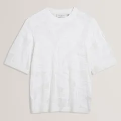 テッドベーカー レディース トップス Tシャツ ニット Ted Baker Ted Knitted Tee Ld62 Ivory アイボリーのサムネイル