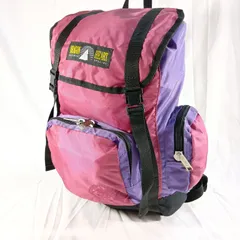【希少ヴィンテージ】クロスター ドラゴンハート バックパック 大容量 登山 キャンプ 90s レトロ パープル マゼンタ ベタつきなし 完動品 CROSTER