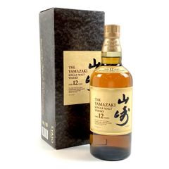 【東京都内限定お届け】 サントリー SUNTORY 山崎 12年 シングルモルト 旧 700ml 国産ウイスキー 【古酒】