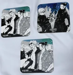 呪術廻戦 五条 悟, 夏油（ゲトウ） 傑 JUMP SHOP 原画 コースター 3種 まとめ