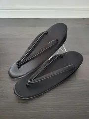 草履 喪服用草履　和装履物 婦人和装 レディース 黒　ブラックフォーマル