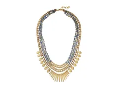 ラッキーブランド レディース アクセサリー ネックレス・チョーカー・ペンダントトップ レース Lucky Brand Multi Layered Necklace Medium Dark Gol マルのサムネイル