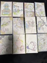 鬼滅の刃　原画　ポストカード　カフェ　ufotable  竈門炭治郎 我妻善逸 嘴平伊之助 竈門禰豆子 煉獄杏寿郎 冨岡義勇 胡蝶しのぶ 宇髄天元 時透無一郎 伊黒小芭内 甘露寺蜜璃 不死川実弥 悲鳴嶼行冥 栗花落カナヲ等 約90点まとめ売り