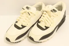 【中古】 NIKE レディーススニーカー 23.5cm AIR MAX 90 NIKE 23.5cm 黒 ブラック 白 ホワイト ロゴ