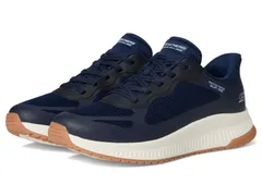 スケッチャーズ レディース シューズ スニーカー BOBS from SKECHERS Hands Free SlipIns Bobsquad 4 Staple Look Navy ネイビー