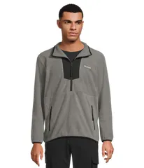 コロンビア メンズ アウター コート ハーフジップ フリース Columbia Sequoia Grove Half Zip Fleece City Grey Heath グレー