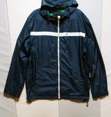 3XL Tommy Hilfiger トミーヒルフィガー ウィンドブレーカー アウター ダークネイビー245
