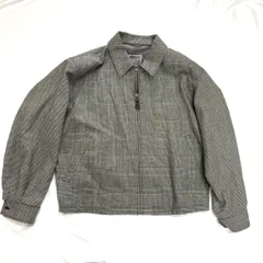 クリスチャンディオール ムッシュ ウール ブルゾン ジャケット M チェック