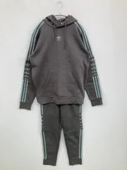 adidas アディダス セットアップ S グレー