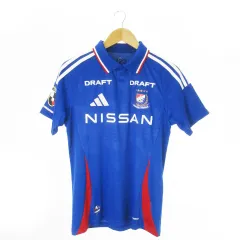 アディダス adidas 2025 横浜F・マリノス ホームオーセンティックユニフォーム サッカー Jリーグ M 青 ブルー JK2810 /AO7 ■GY11