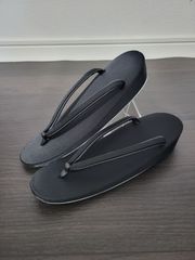 草履 ブラックフォーマル 喪服用草履 和装履物 婦人和装 レディース 黒 ブラック