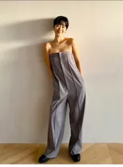 Sea Room lynn シールームリン サロペット/オーバーオール M グレー