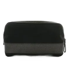 コーチ COACH 化粧ポーチ 小物入れ キャンバス シグネチャー ラメ 黒 ブラック 40756 /XZ ■GY11