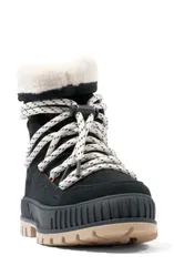 パラディウム レディース シューズ ブーツ・レインブーツ Palladium Pallashock Hiver Bootie Black ブラックのサムネイル