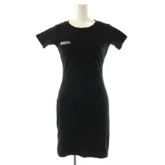 ダーリッチ Darich 24SS ポケットカットミニワンピース 半袖 F-L ブラック /DO ■OS