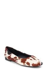 マチス レディース シューズ パンプス Matisse Phillip Ballet Flat Brown Multi Calf Hair ブラウン