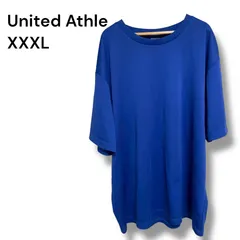 a2316 【XXXL】United Athle Sports ドライTシャツ 青 大きいサイズ 美品