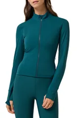 トラビスマヒュー レディース アウター パーカー・スウェット ニット ジャケット TravisMathew Moveknit Full Zip 30 Jacket Dark Sea