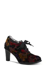 スプリングステップ レディース シューズ ヒール ブーツ LArtiste by Spring Stepritz Bootie Bordeaux Multi マルチカラー