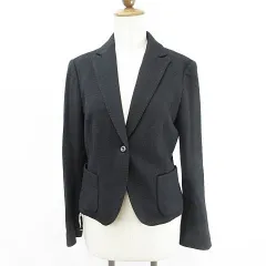 ザ・スーツカンパニー THE SUIT COMPANY ジャケット テーラードジャケット シングル 1B ウール 総裏 黒 ブラック 40