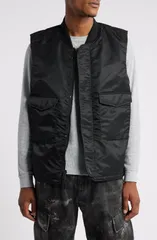 アルファインダストリーズ メンズ アウター ベスト Alpha Industries MA1 Mod Wateresistant Vest Black ブラックのサムネイル