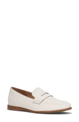フライ レディース シューズ スリッポン・ローファー Frye Faith Penny Loafer White ホワイト