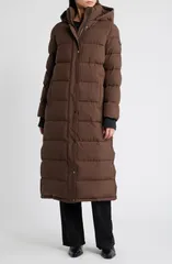 ビーシービージーマックスアズリア レディース アウター ジャケット・ブルゾン コート BCBGMAXAZRIA Long Puffer Coat Espressoのサムネイル