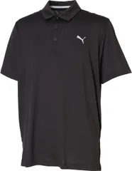プーマ PUMA ゴルフ ICON ポロシャツ 2.0ーLC メンズ 男性 大人 トップス ウェア 半袖 ボタンダウン ストレッチ ロゴ ワンポイント 無地 吸湿 襟 スポーティ 夏   631063 01 プーマブラック