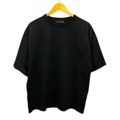 キャバン CABaN Tシャツ 59-03-01-03001 ドロップショルダー クルーネック プルオーバー コットン 無地 半袖 М 黒 ブラック