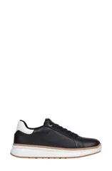 ビリーフットウェア レディース シューズ スニーカー BILLY Footwear Comfort Luxe Side Zip Sneaker Black Leather ブラック
