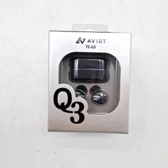 [1週間動作保証付] AVIOT ワイヤレスイヤホン TE-Q3 ブラックオニキス