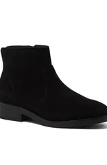 ランズエンド レディース シューズ ブーツ・レインブーツ スエード アンクル Lands Endetailed Suede Zip Ankle Booties Black ブラックのサムネイル